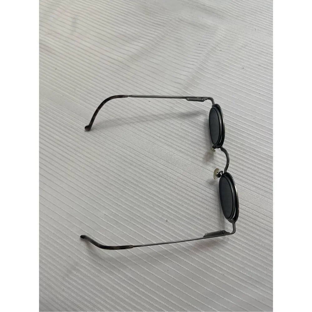 Hiromichi Nakano Oval Vintage Designer Sunglasses HN-307 37 31 140 Rare